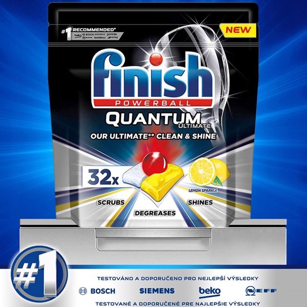 Viên rửa bát Finish Quantum Ultimate 32 Viên  - Hanoimart