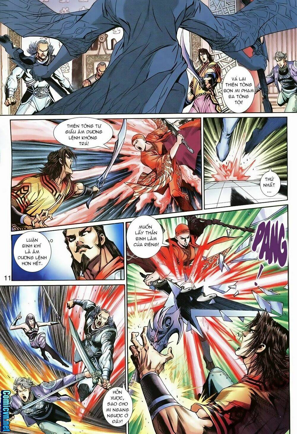 thần binh huyền kỳ 3+3.5 chapter 105 11