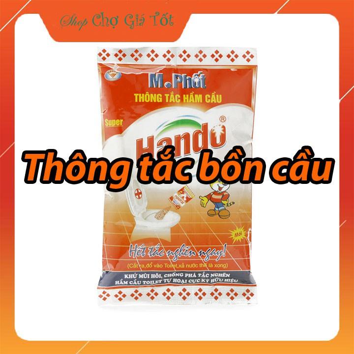 Bột thông tắc hầm cầu bể phốt Hando 215Gr