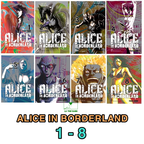Combo Alice In Borderland Tập 1-8 (Full Quà Tặng)