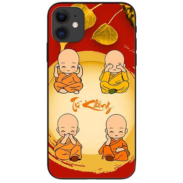 Ốp lưng dành cho Iphone 12 Mini mẫu Chú Tiểu Tứ Không Đỏ