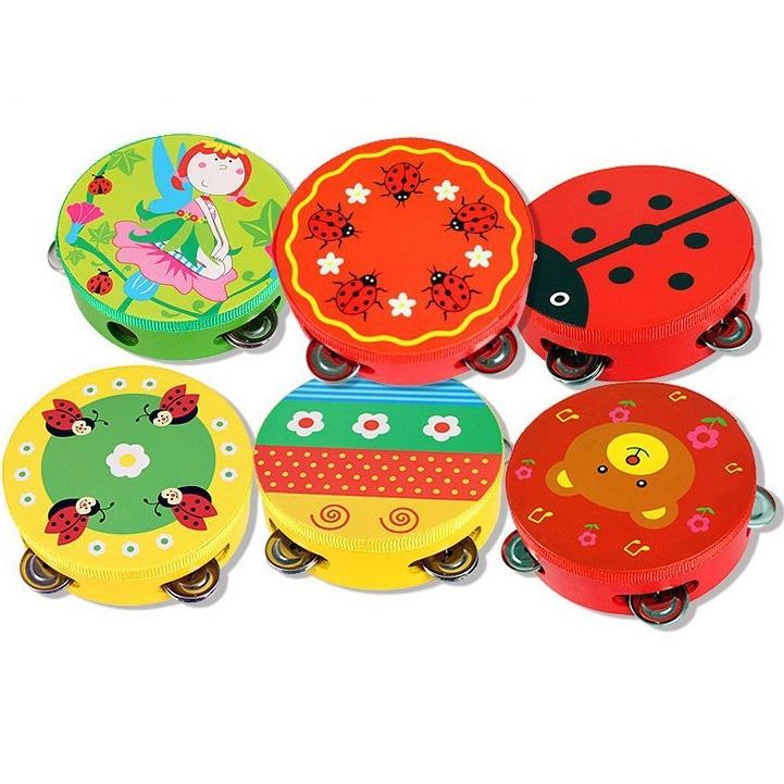 Xắc xô trống da 1 mặt 15cm - Tambourine 6 inch