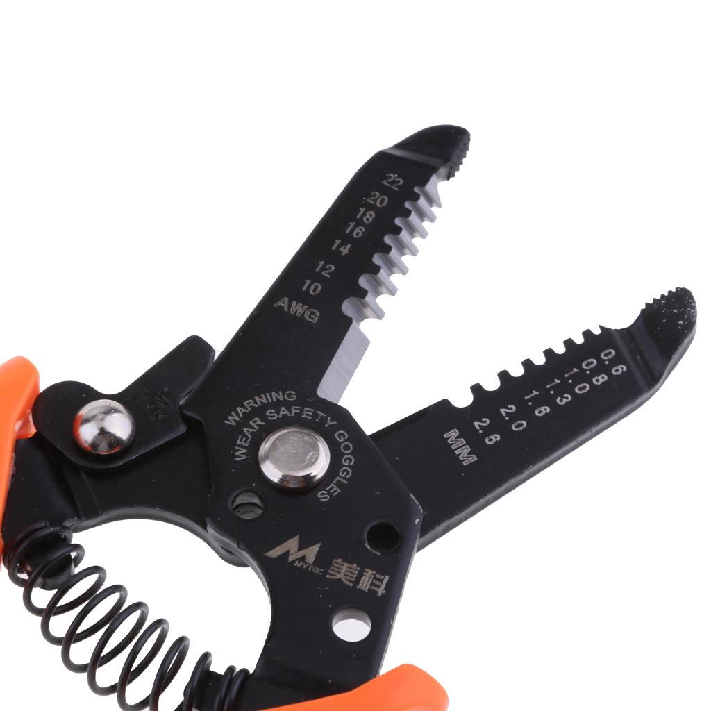 Self Adjusting Wire And Cable Stripper Cutter Tool Wire Stripping Pliers