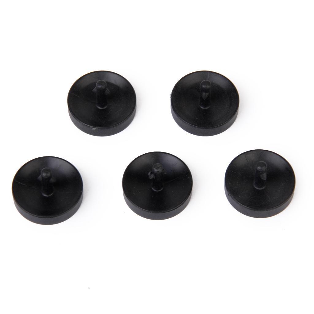 5pcs Golf Ball Markers Golfer Training Aid Xmas Gift Black