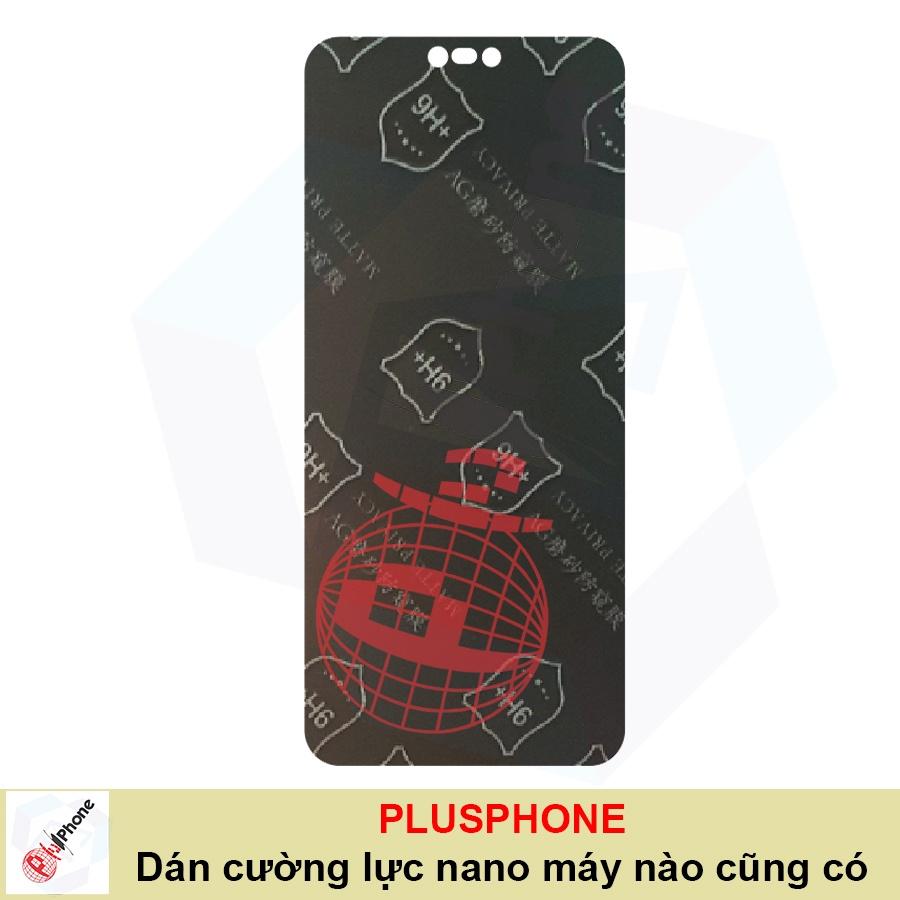 Dán chống nhìn trộm  dành cho Huawei Nova 3e - Dán cường lực dẻo nano 9H+