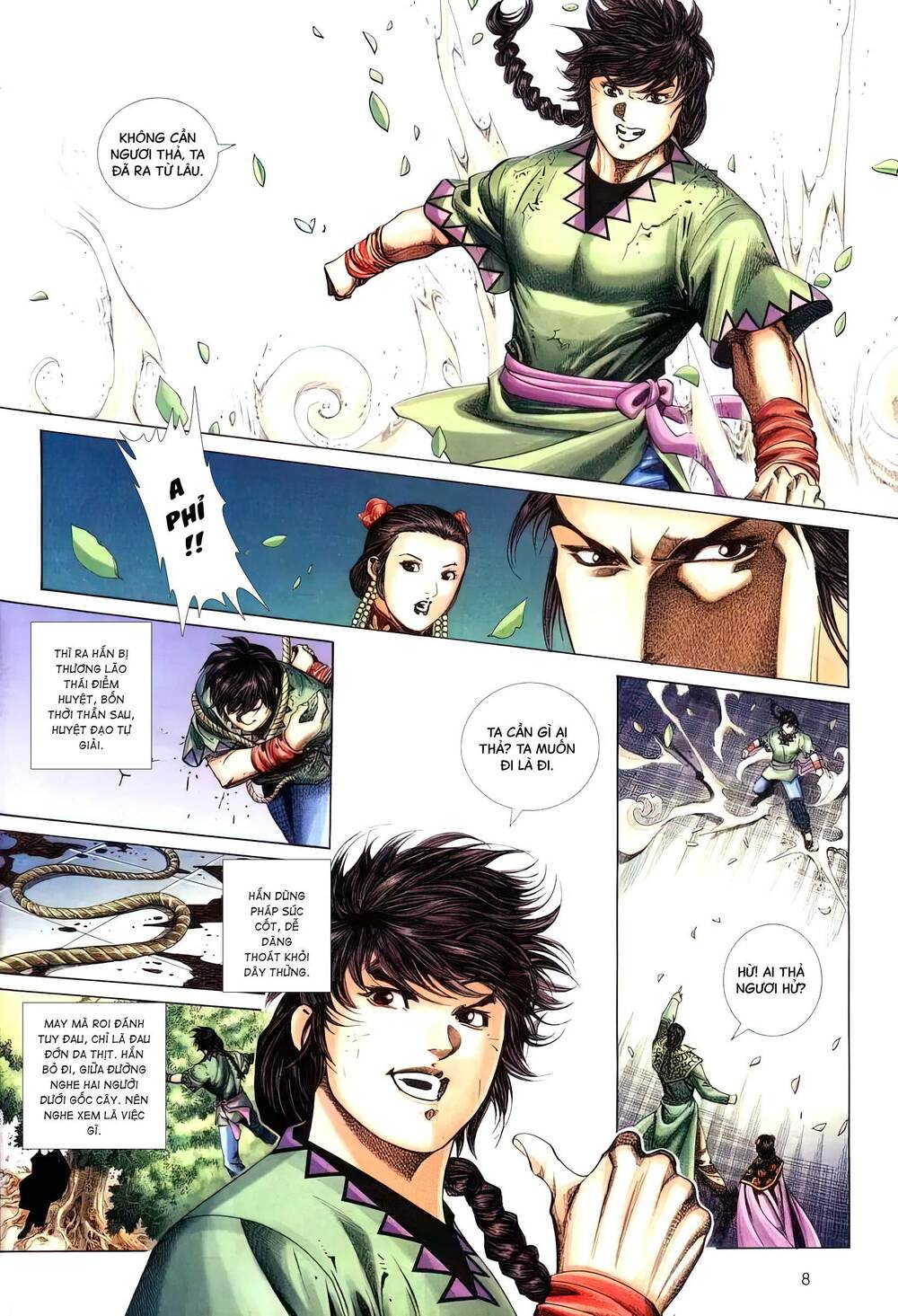 tuyết sơn phi hồ - mã vinh thành chapter 11 8