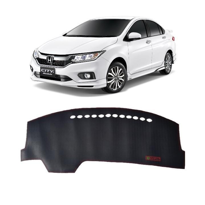 THẢM DA TAPLO DÀNH CHO XE HONDA CITY 2018-2019 VÂN CACBON CAO CẤP