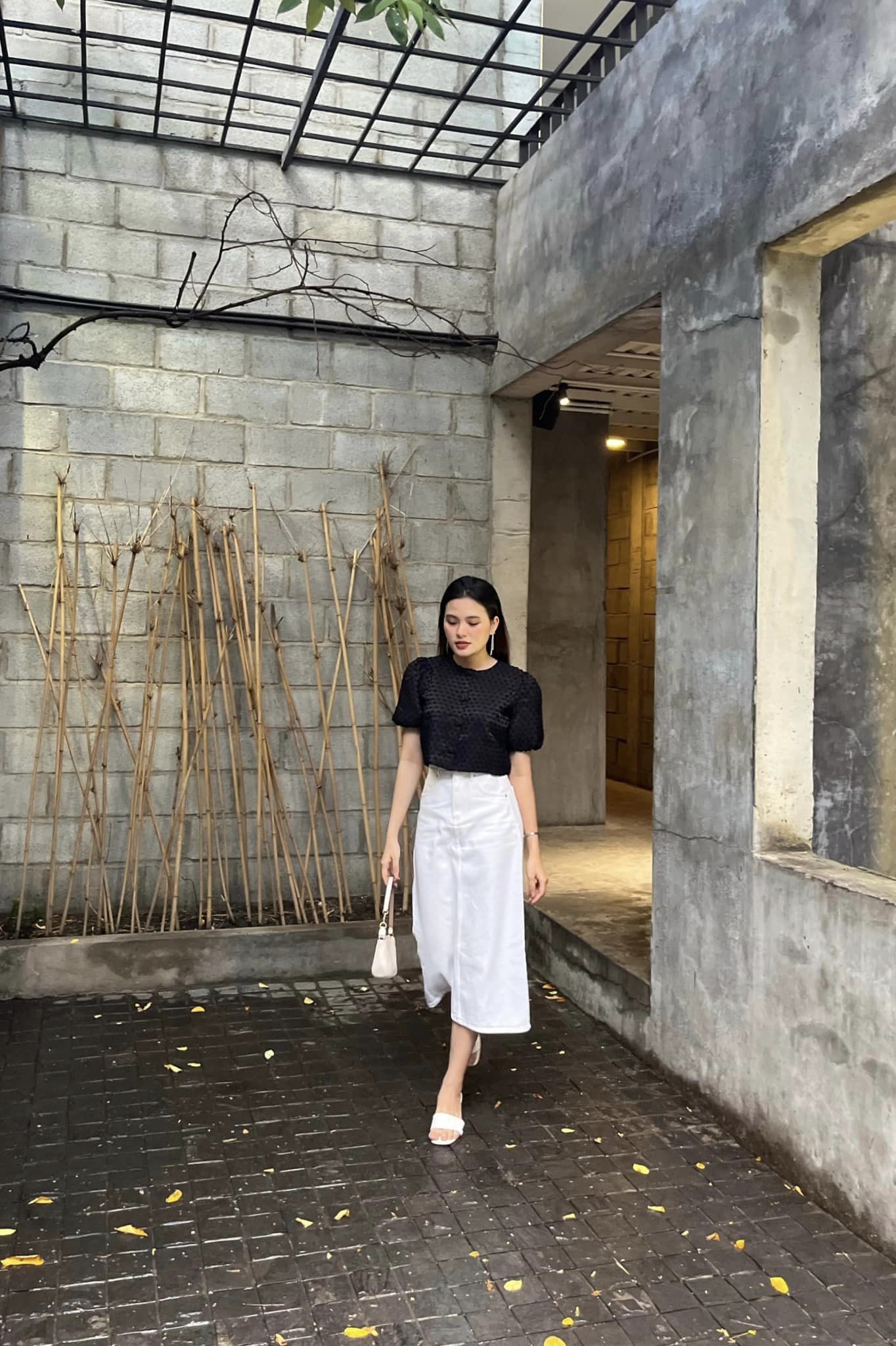 OLV - Chân váy Pearly Midi Skirt