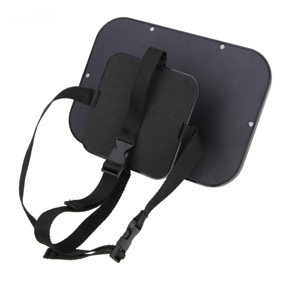 Gương chiếu hậu quan sát ghế sau xe hơi cho bé 30x19cm có đai điều chỉnh tiện lợi