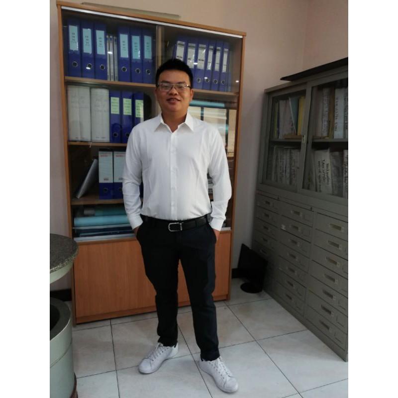 ÁO SƠ MI NAM BIG SIZE MÀU TRẮNG tay dài