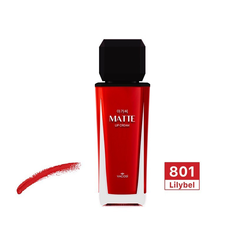 Son Kem Lì Mịn Môi Vacosi Matte Lip Cream 11.3g