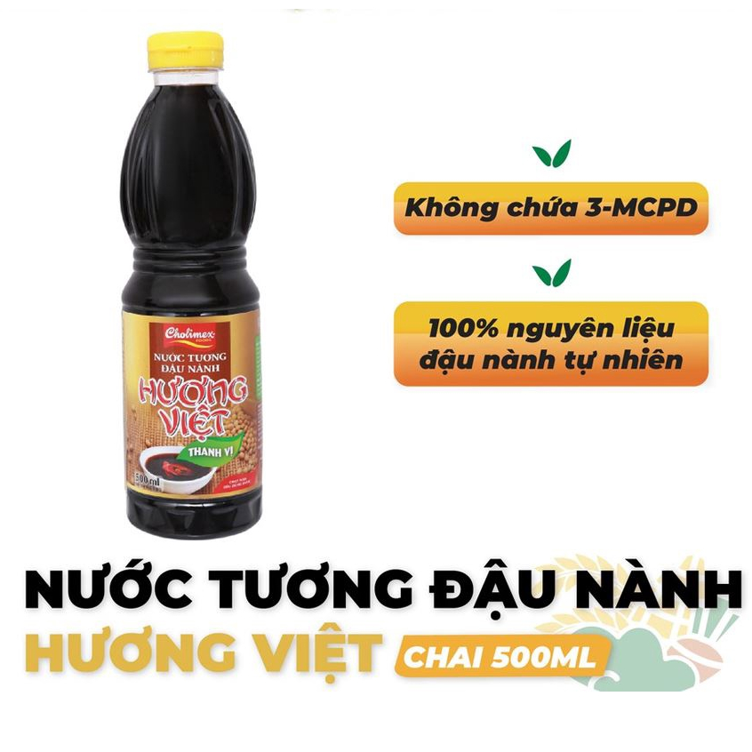 Nước Tương Hương Việt Thanh Vị Chai 500ml