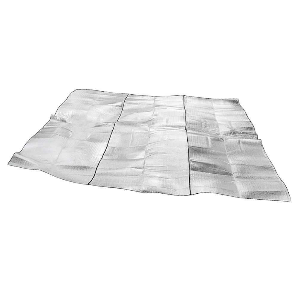 Aluminum Foil Foldable Waterproof Camping Blanket Picnic Beach Mat