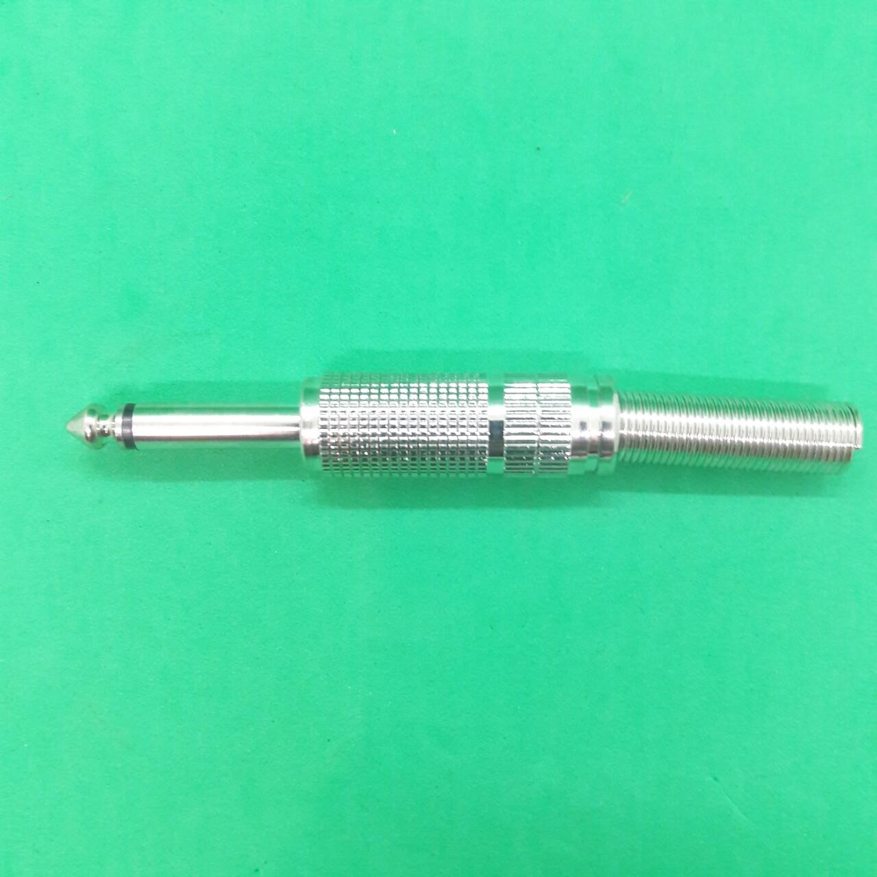 Jack 6mm, jack micro dương hàn dây mono loại tốt (1 vạch)