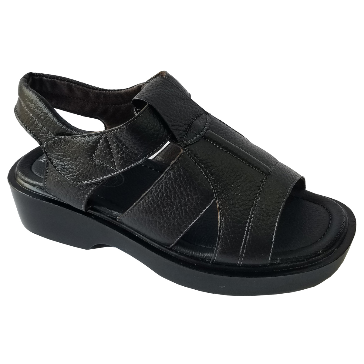 Giày Sandal Nam Trung Niên BIGGBEN Da Bò Thật Cao 4 Phân SD144