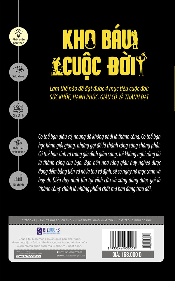 Kho báu cuộc đời: Làm thế nào để đạt được 4 mục tiêu cuộc đời? - Sách hay mỗi ngày