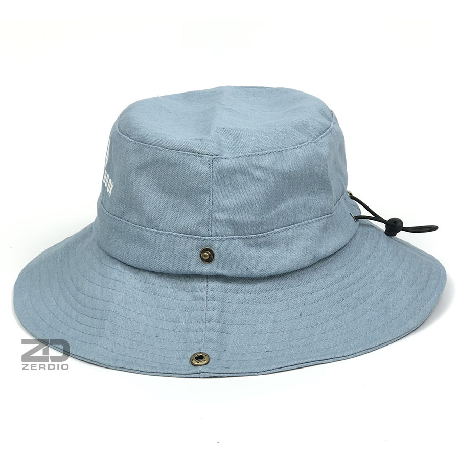 Mũ Tai Bèo Cho Bé, Nón Bucket Trẻ Em Denim 2 Kiểu Đội MTBTE05