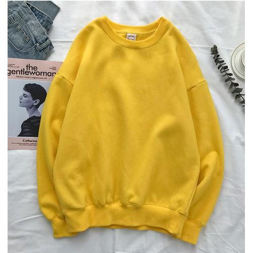 ÁO SWEATER VÀNG UNISEX