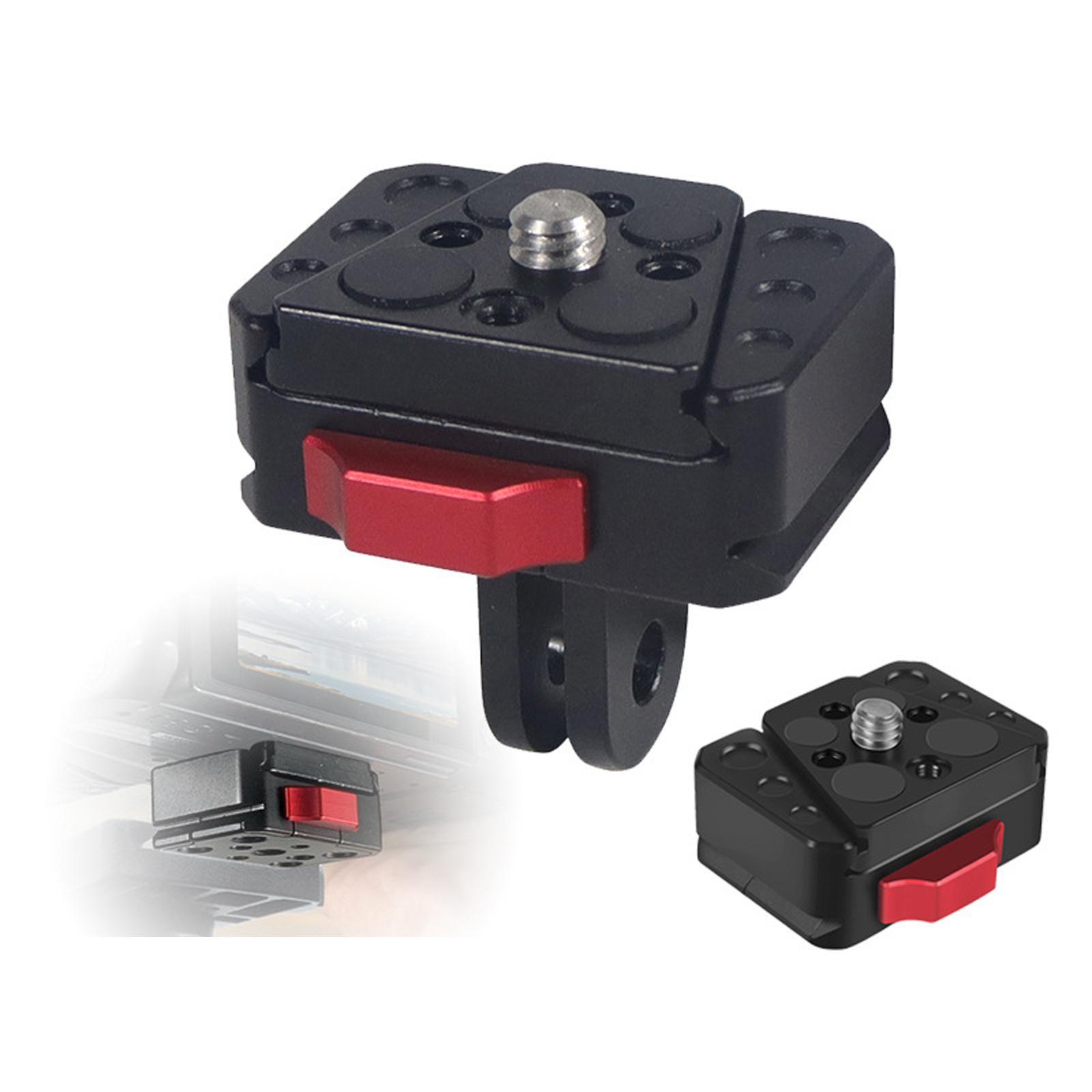 Quick Release Clamp Plate Camera Mount Adapter Clamp for DSLR Digital Camera