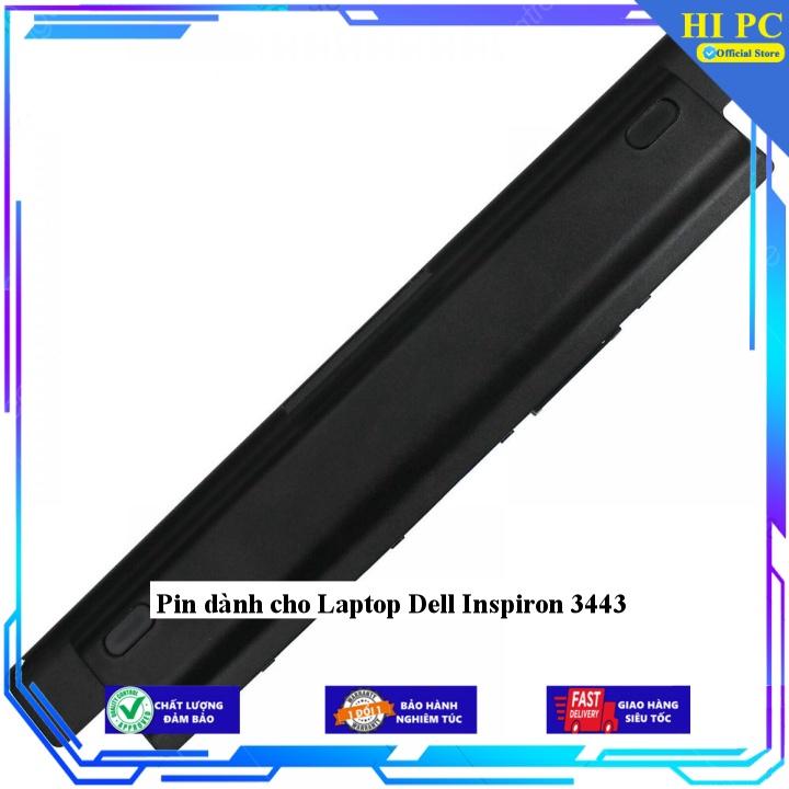 Pin dành cho Laptop Dell Inspiron 3443 - Hàng Nhập Khẩu