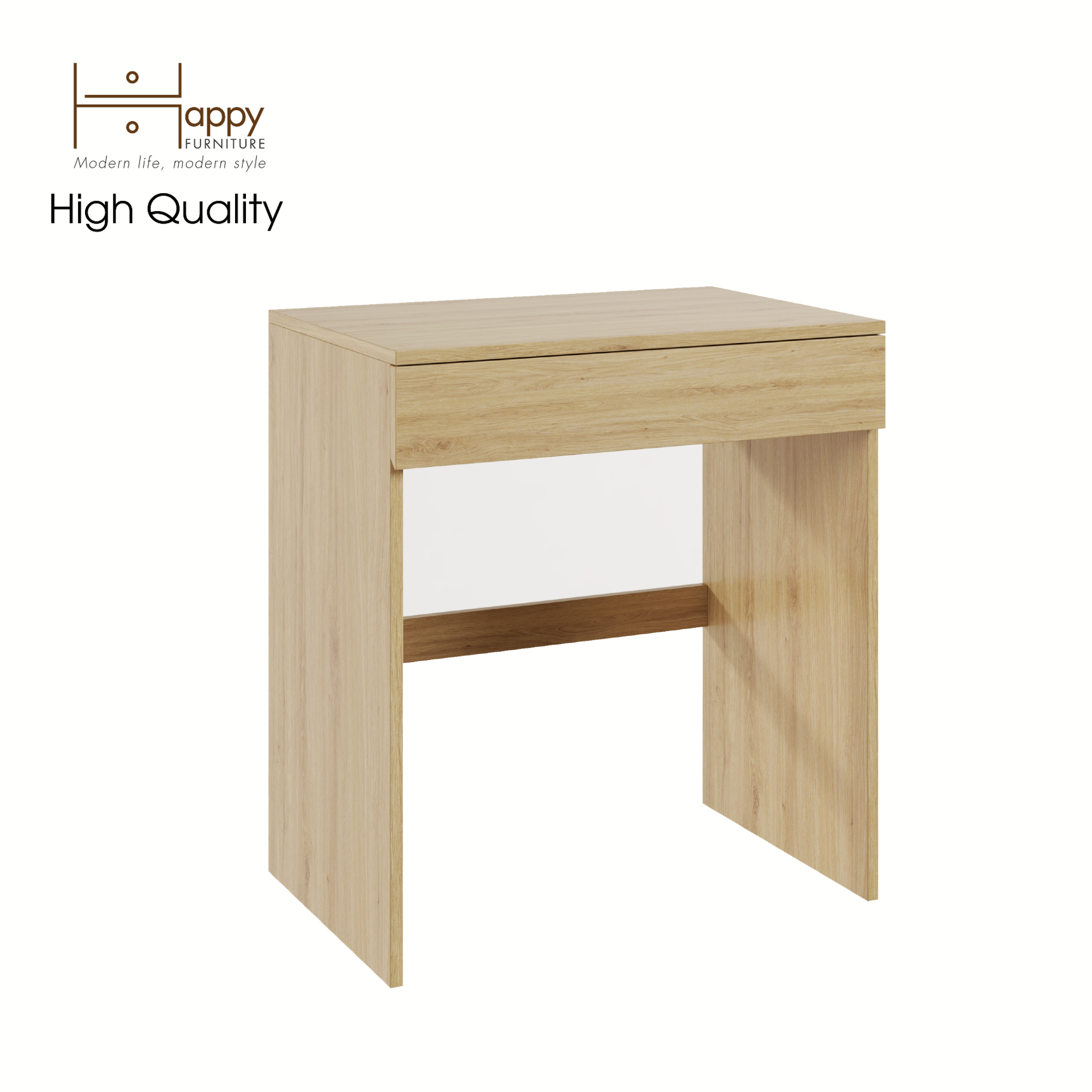 [Happy Home Furniture] MACRO, Bàn trang điểm tối giản,  68cm x 45cm x 75cm ( DxRxC), BAN_007