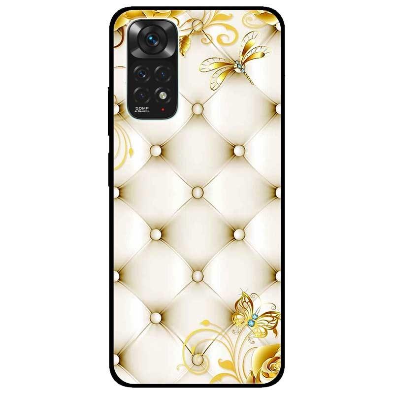 Ốp lưng dành cho Xiaomi Redmi Note 11 4G - Hoa Văng Vàng