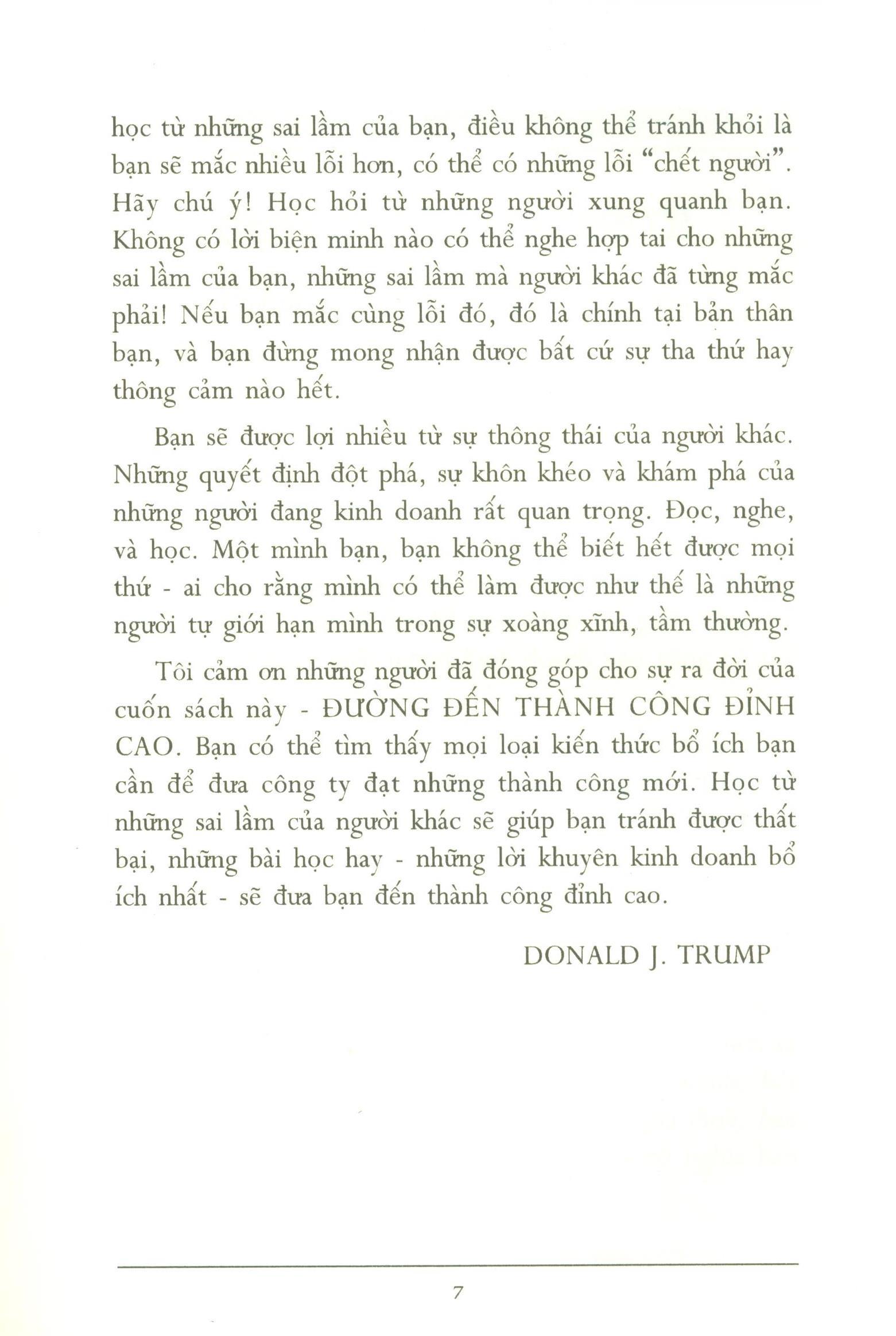 Sách Đường Đến Thành Công Đỉnh Cao