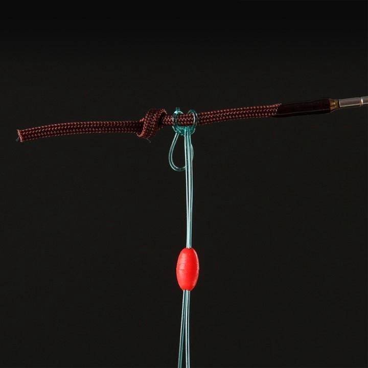 Dây trục câu đài có sẵn phao câu và lưỡi giả mồi giun DC4-B