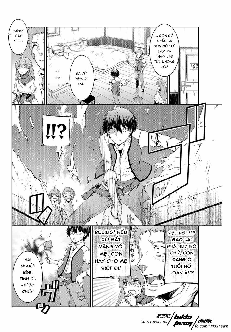 từ chức nghiệp yếu nhất trở thành "thợ rèn" mạnh nhất chapter 2 16