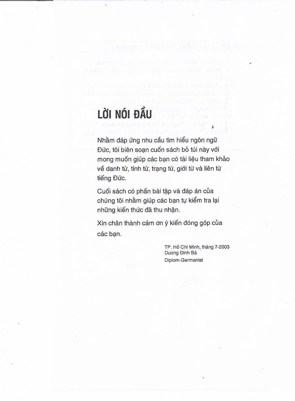 Các Từ Loại Tiếng Đức_Deutsche Wortarten-Dương Đình Bá