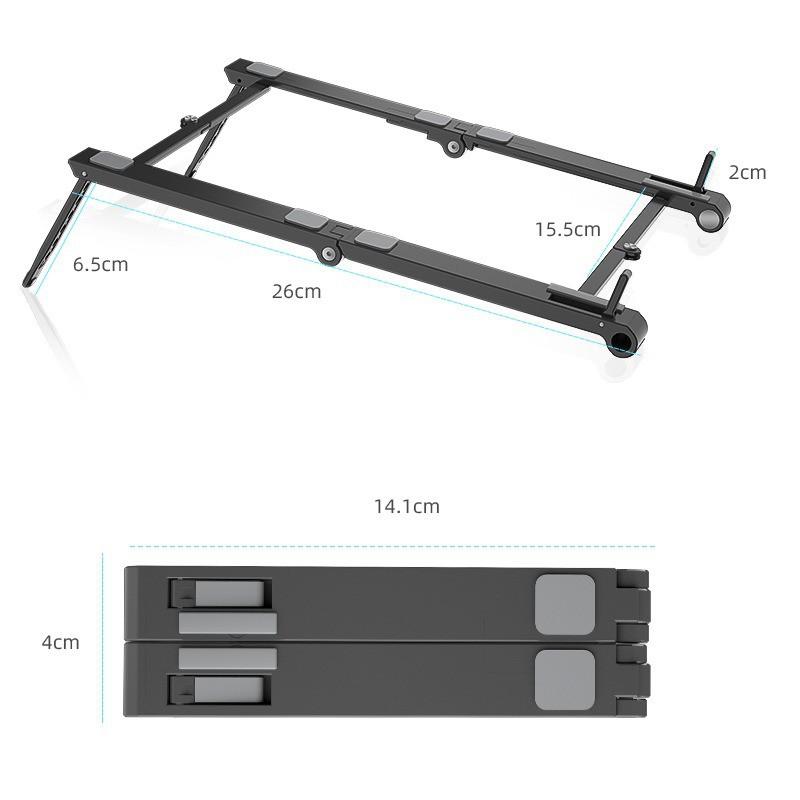 Stand Magic 3-in-1 - Giá đỡ cho laptop, điện thoại, máy tính bảng, nhỏ gọn gắp xếp linh hoạt (Black/White)