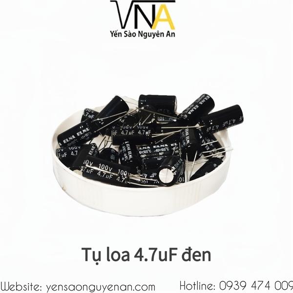 Tụ loa 4.7uF (đen)