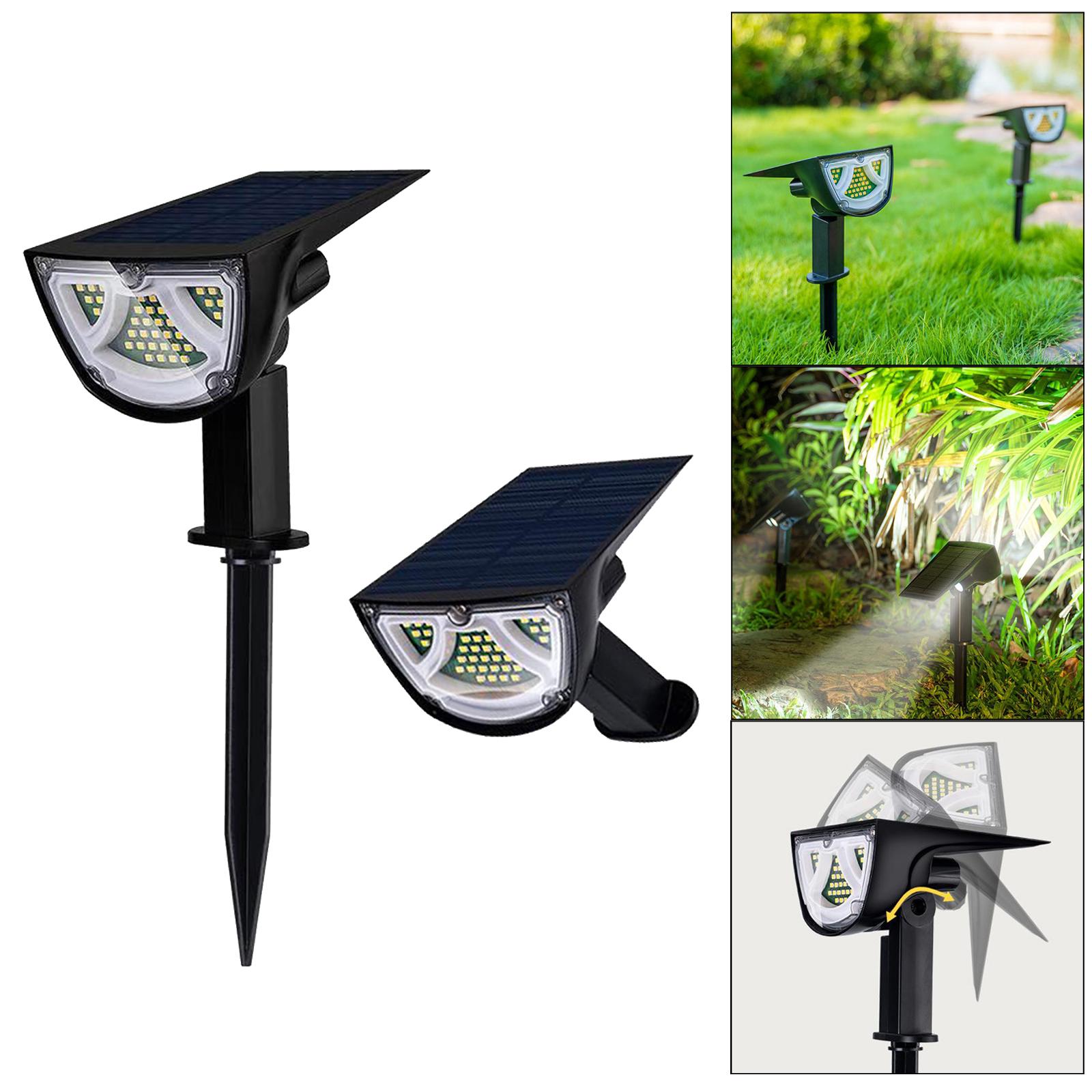 Solar Path Lights Outdoor 900LM High Lumen Landscape Path Lights for Patio, Yard, Lawn, Garden, IP65 Waterproof