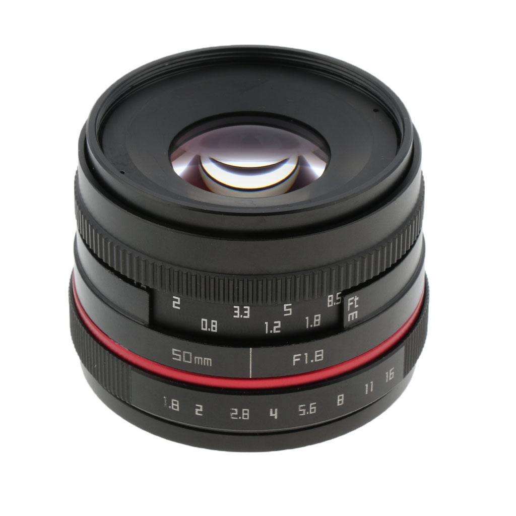 Mirrorless Camera Fixed Lens Manual Focus for  X-T1 X-T2 X--T20 X- X 50mm 8-F16  Fully Multi-coated Film
