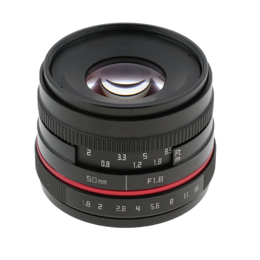 Mirrorless Camera Fixed Lens Manual Focus for X-T1 X-T2 X--T20 X- X 50mm 8-F16 Fully Multi-coated Film