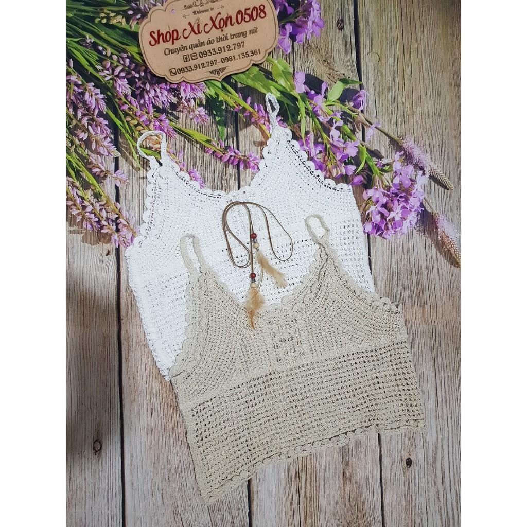 Áo Kiểu 2 Dây chất len lưới thời trang,co giãn .Áo mang phong cách thời trang bụi,năng động,dễ mix đồ. Với chiếc Áo Kiểu 2 Dây Thỏa sức cho Chị/Em tung tăng dịp hè này dưới tiết trời oi bức nhé