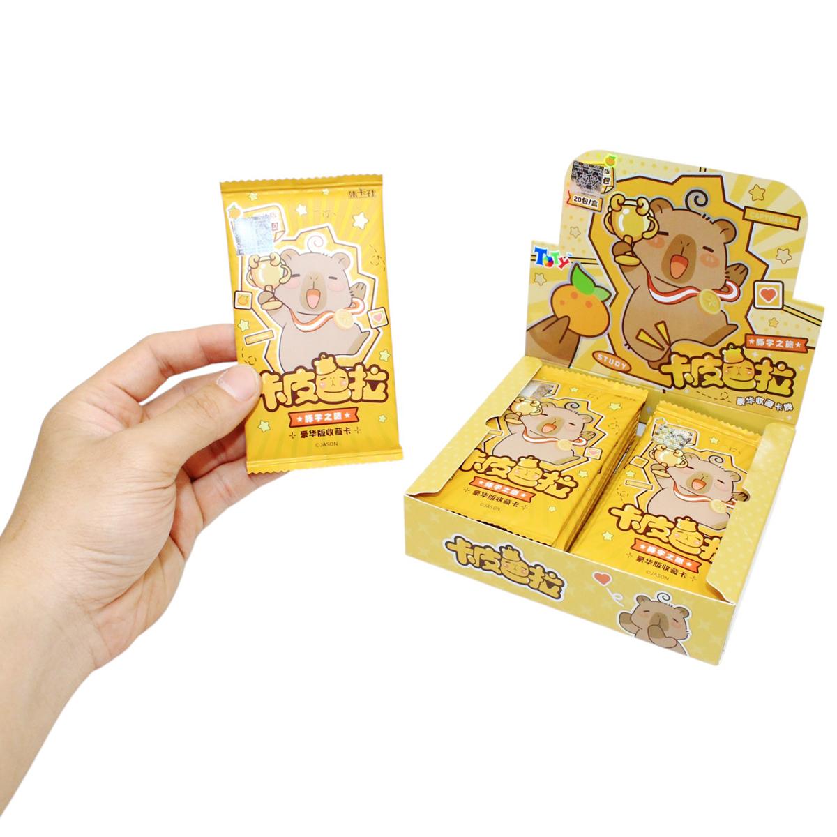Card Bo Góc Capybara - Study Tour - ToTy UC02 (4 Cards Ngẫu Nhiên/Túi)