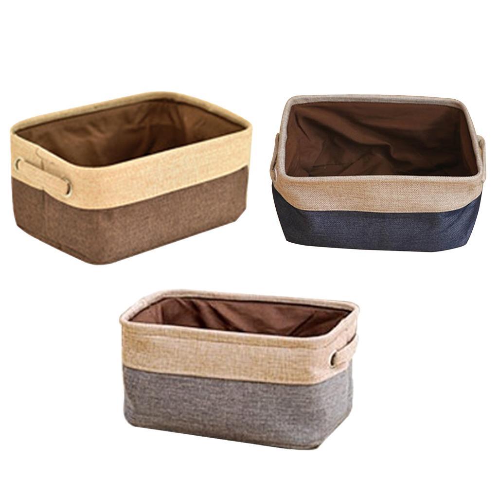 Folding Storage Basket Clothes Laundry Hamper Toys Bucket Organizer