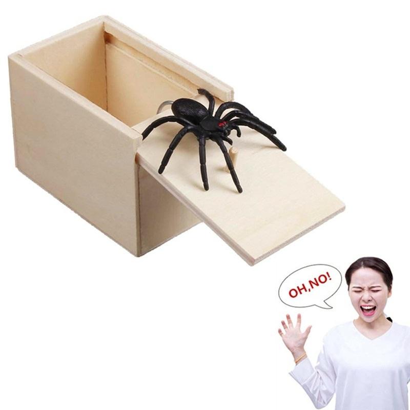 ĐỒ CHƠI ẢO THUẬT HỘP CON NHỆN - ĐỒ CHƠI VUI NHỘN HALLOWEEN