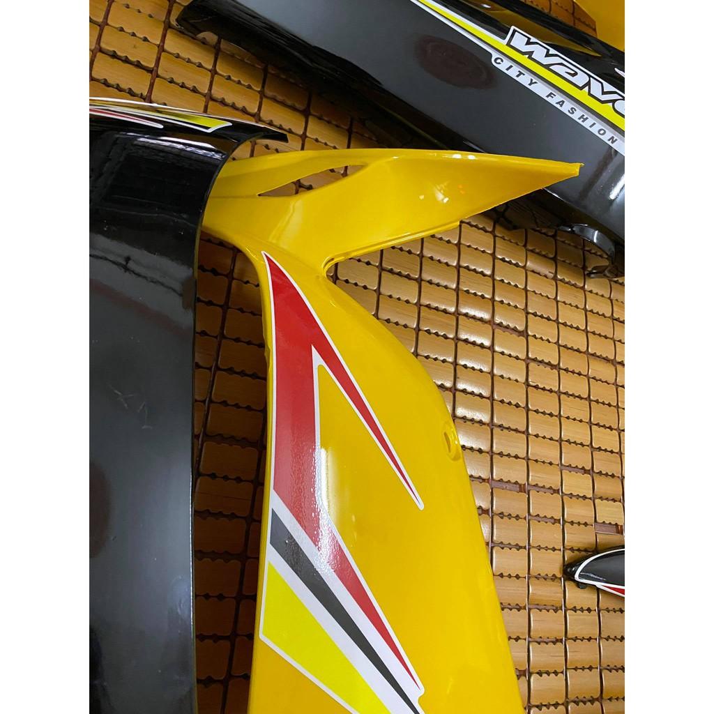 Dàn áo dành cho Honda Wave A/Rs loại 1 màu Vàng Đen