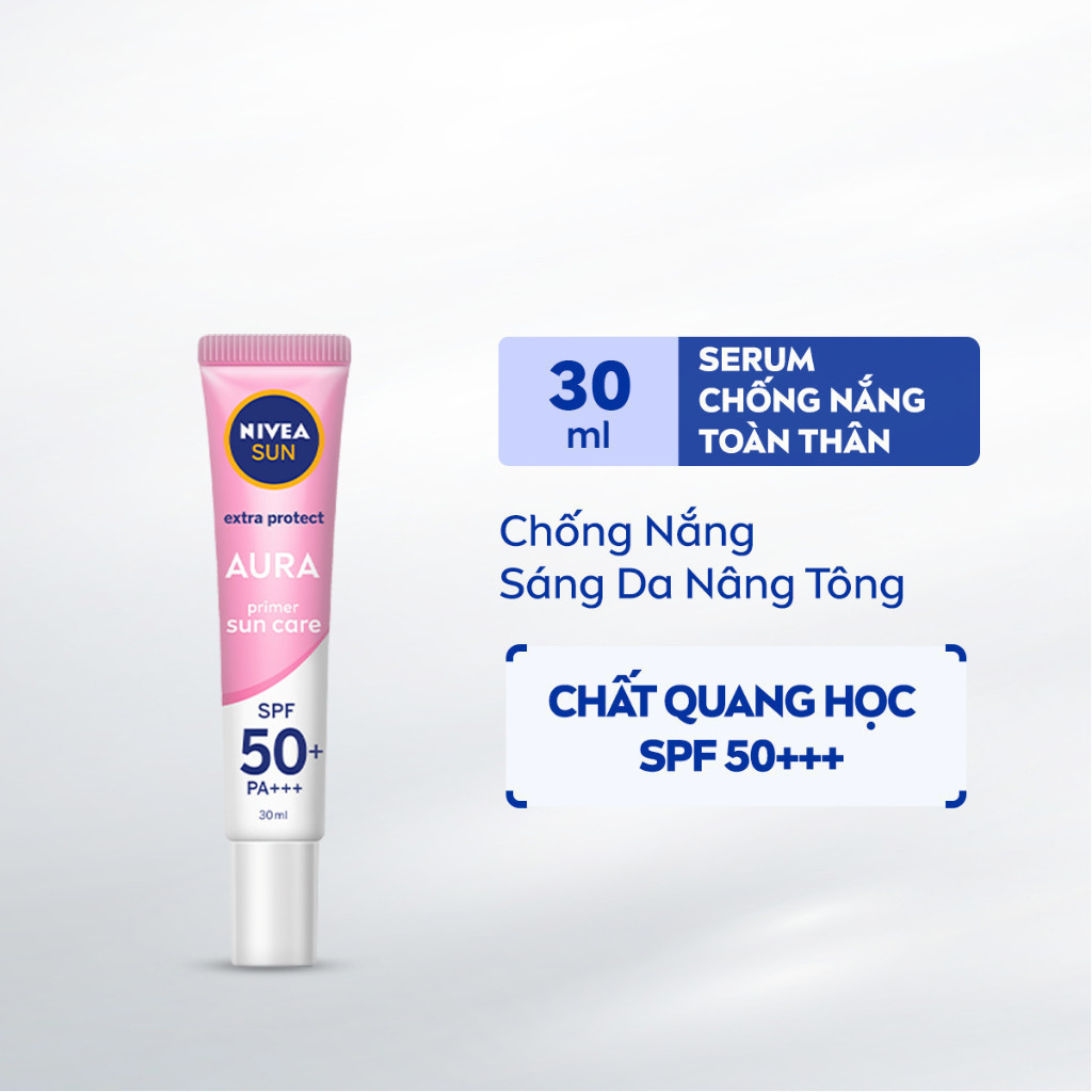 (B2B)Serum Chống Nắng NIVEA SUN Sáng Da Nâng Tone SPF50 PA+++ (30 ml) - 86014
