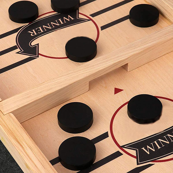 Bộ cờ búng bàn đấu gỗ Ice Hockey Cao Cấp - Foosball Winner, Sling Puck - Boardgame cờ búng chính hãng D Danido