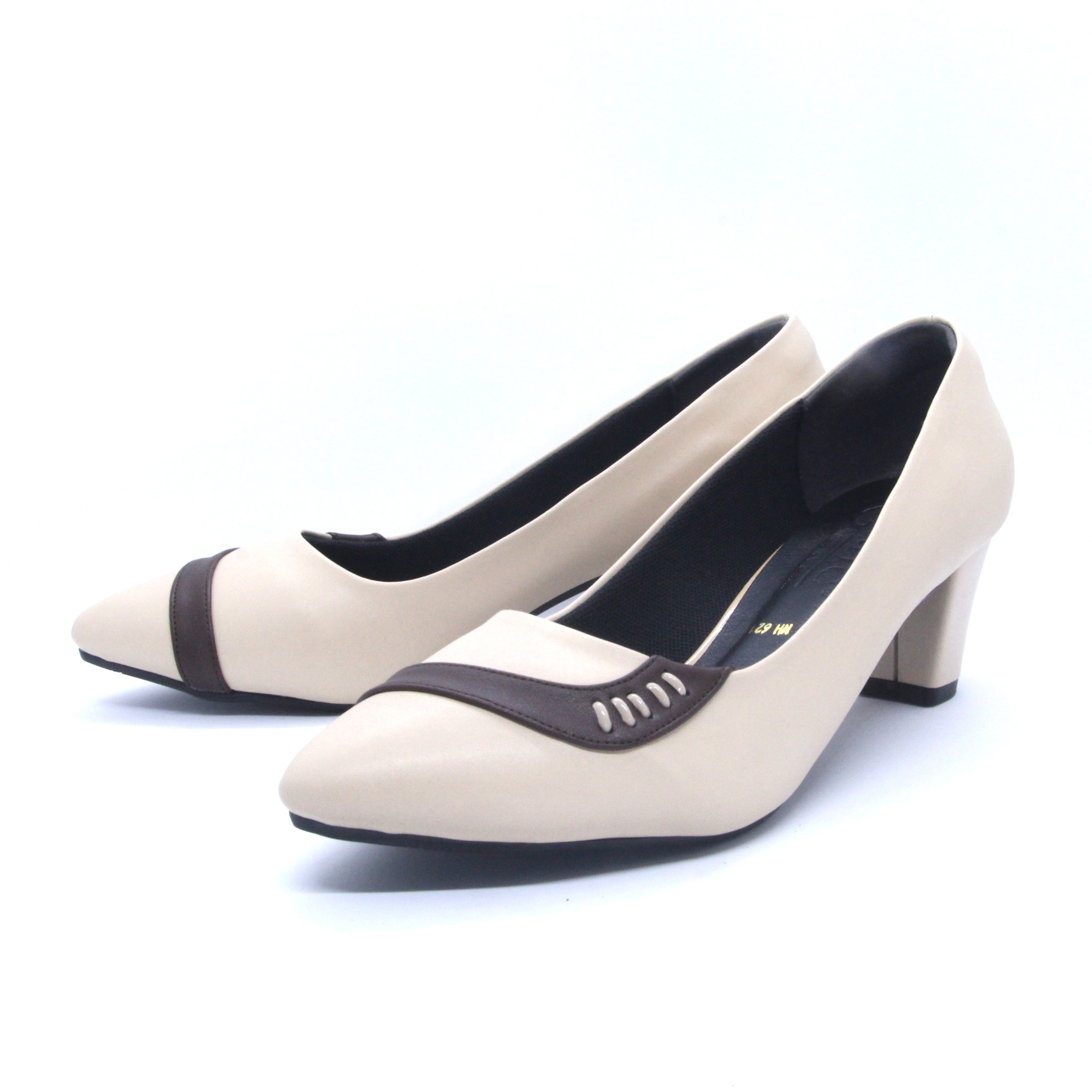Giày Cao Gót  Nữ Đê Vuông 5P Form Chuẩn GMIC |  Giày Công Sở Nữ Đẹp Cao Cấp Chất Lượng, Êm Chân NH621
