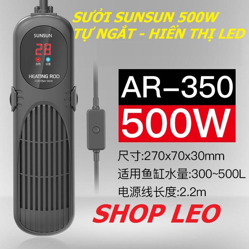 Sưởi hiển thị led Sunsun - Sưởi bể cá cao cấp - Phụ kiện cá cảnh - Shopleo