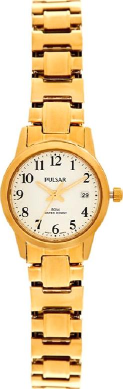 Đồng Hồ Nữ Dây Thép Không Gỉ Pulsar PH7144X1 - Vàng