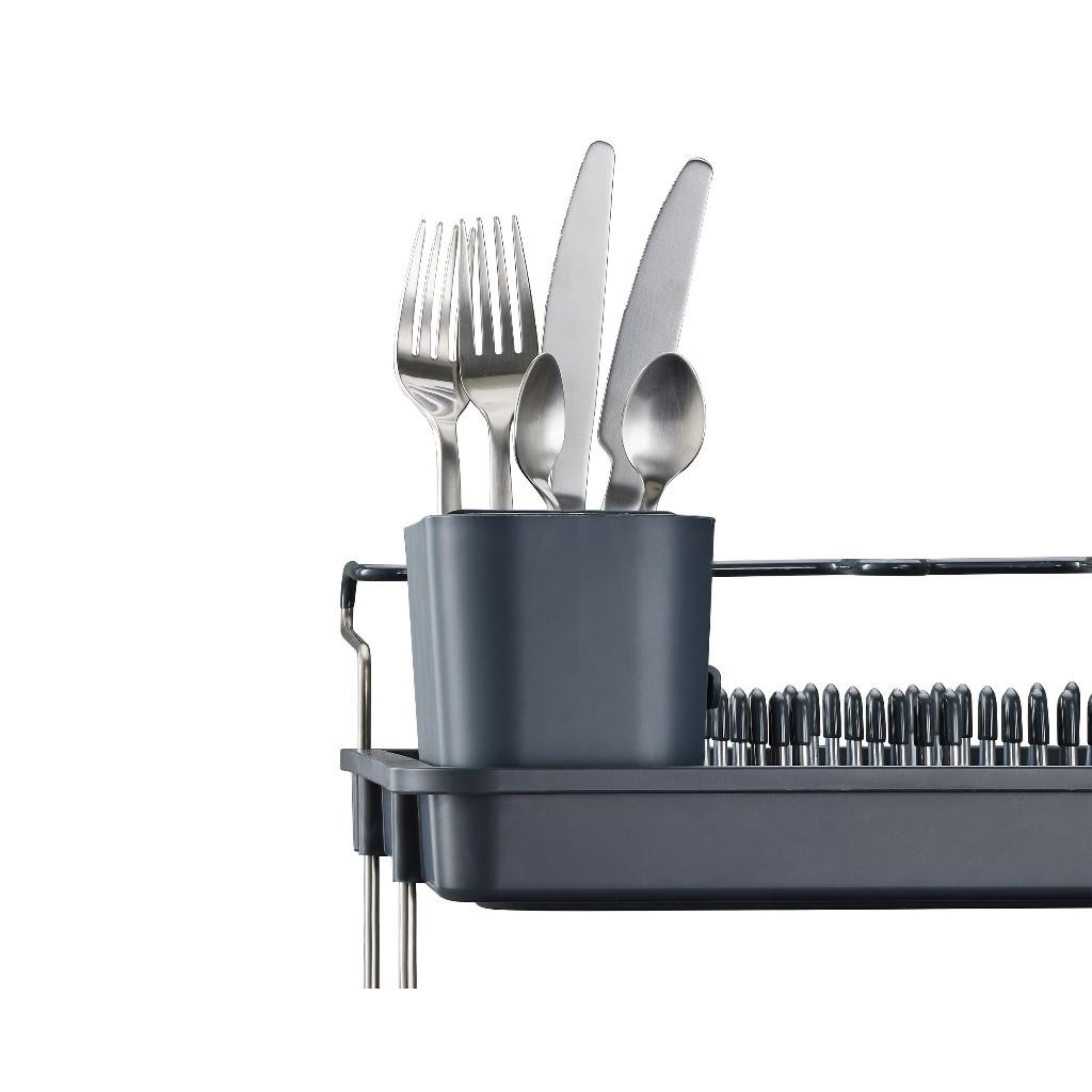 Kệ úp chén bát 2 tầng Josseph Joseph Excel Steel (Grey) - 004786
