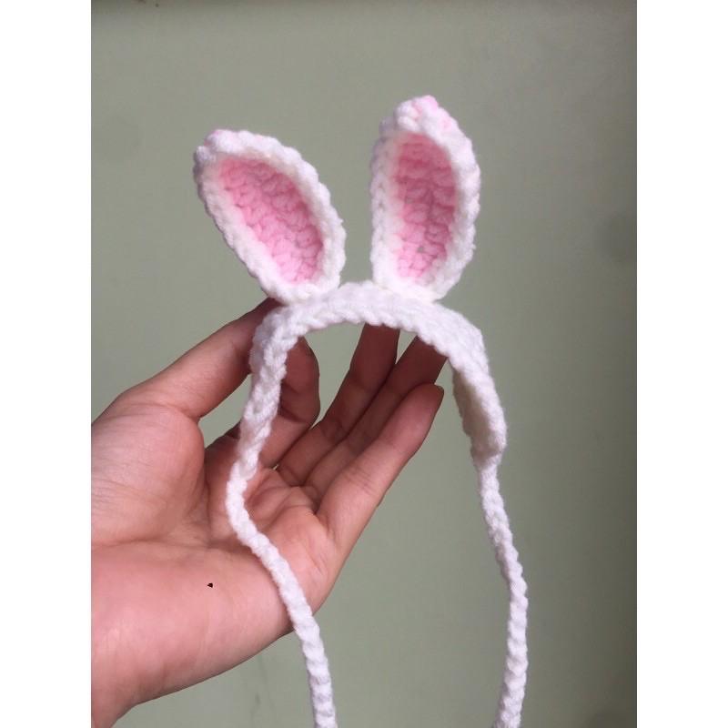 Nón mũ tai thỏ cho bọ ú, chuột lang