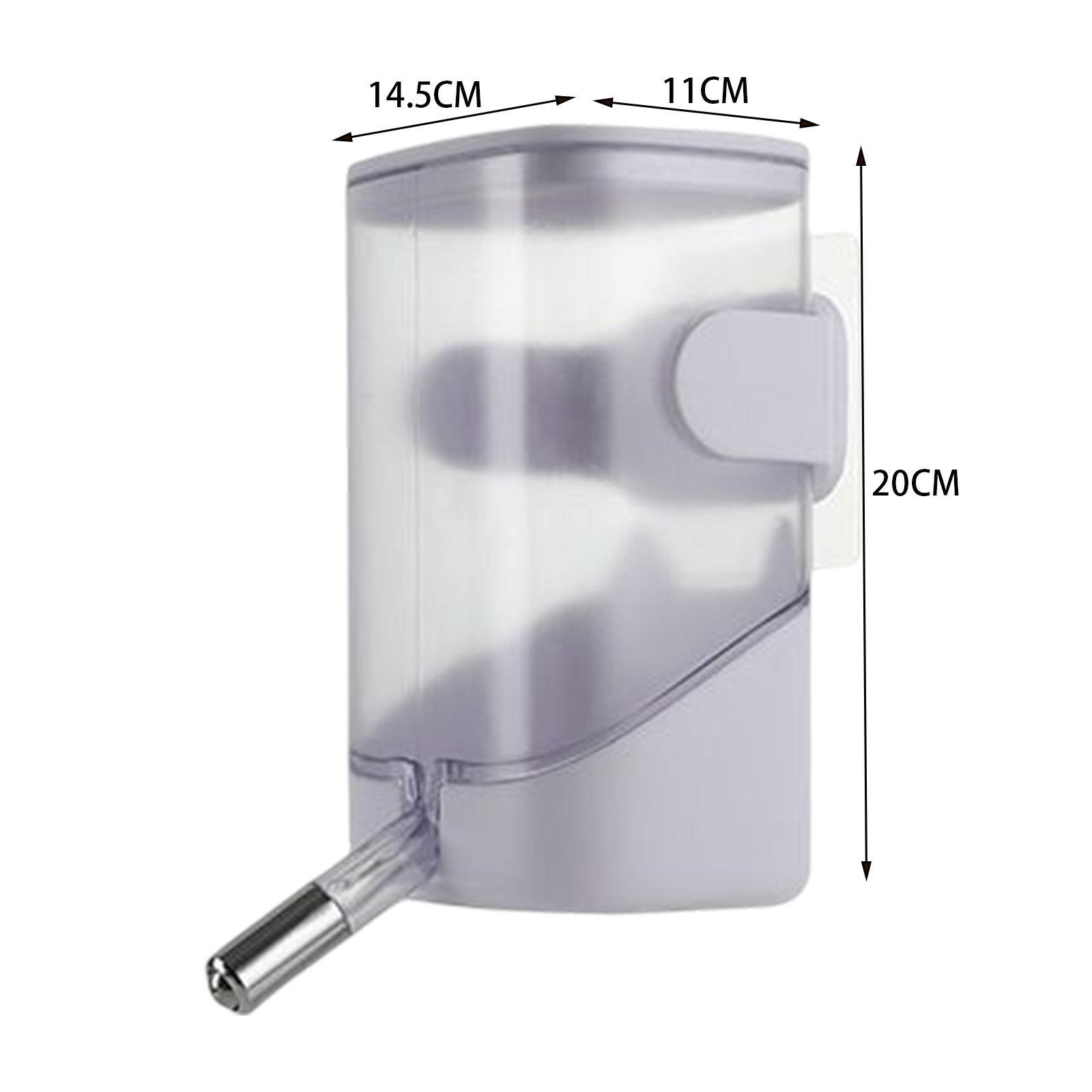 Food Feeder Waterer Dogs Cats Pets Small Water Dispenser