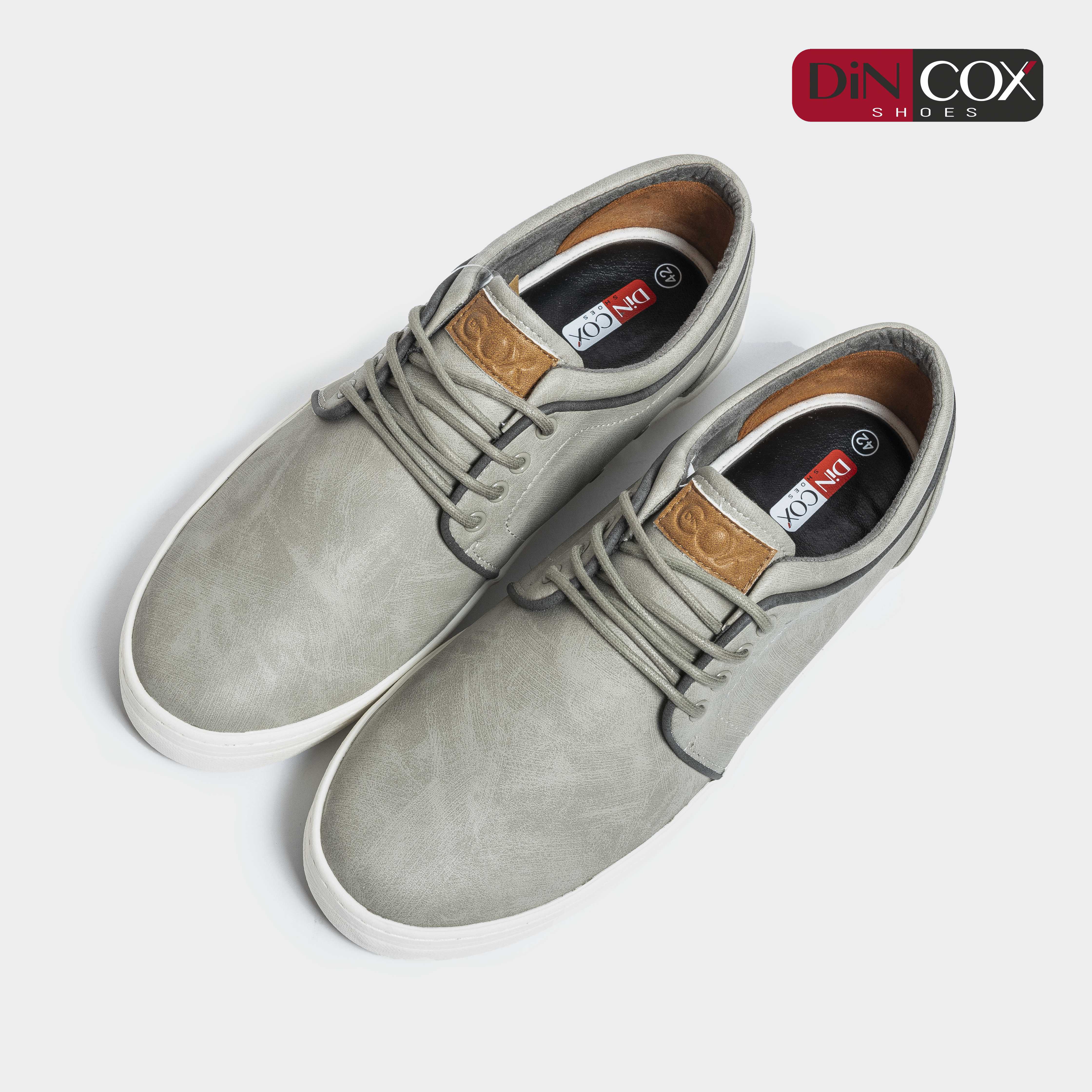 Giày Sneaker Nam C03 Grey Dincox