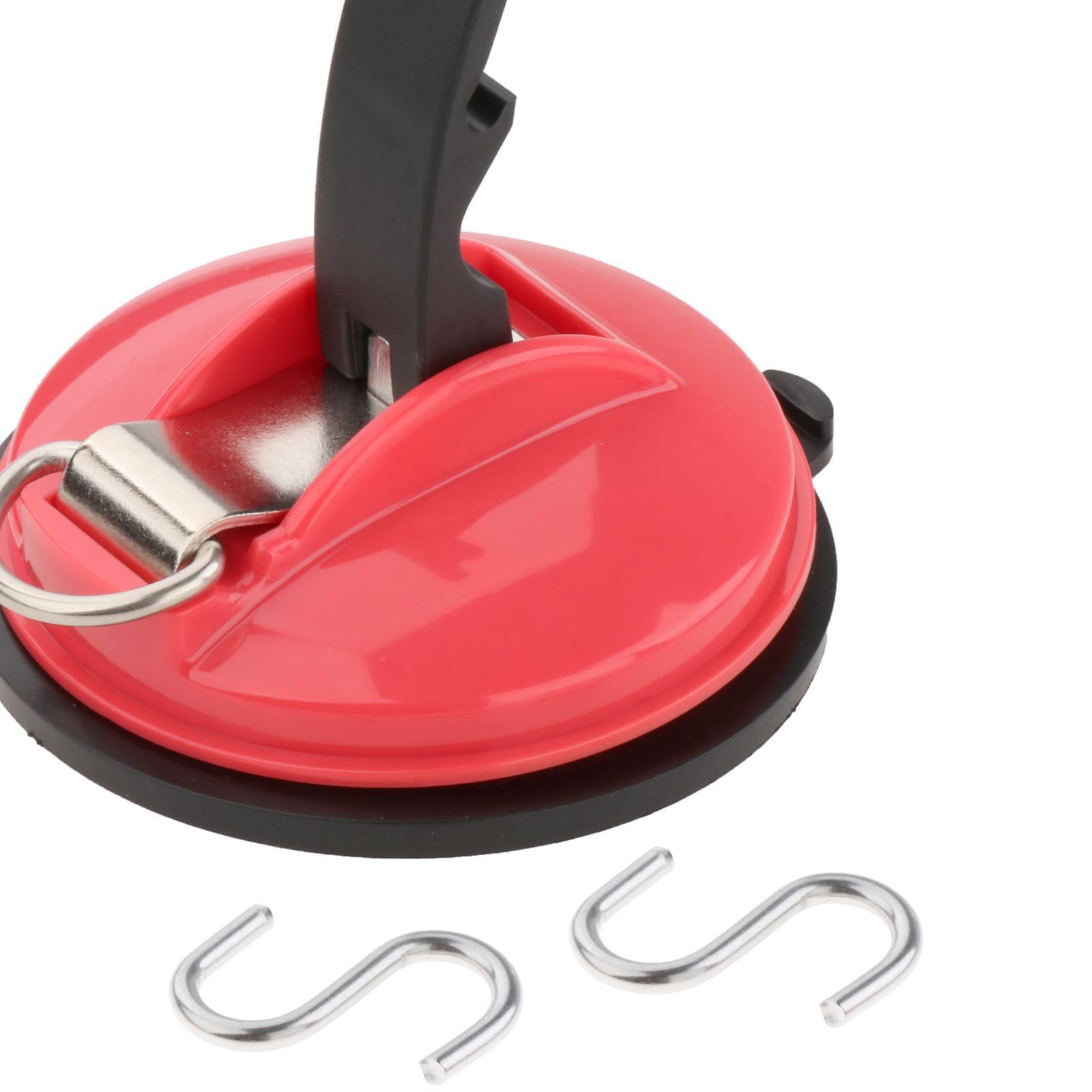 Car Suction Cup Anchor with Securing S Hook Cup for Car Awning Boat